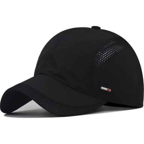 Spring Summer Outdoor Sport Baseball Cap Quick Drying Hat Unisex Waterproof Breathable Cap Foldable Cycling hat Sun Protection