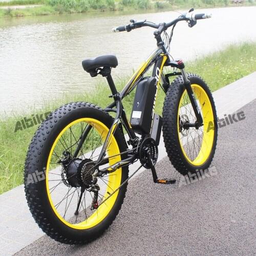 Electric bike 48V 1000W 17.5Ah battery Electric Mens Mountain bike 4.0 fat tire Snow Electric Bicycle beach E-bike ebike