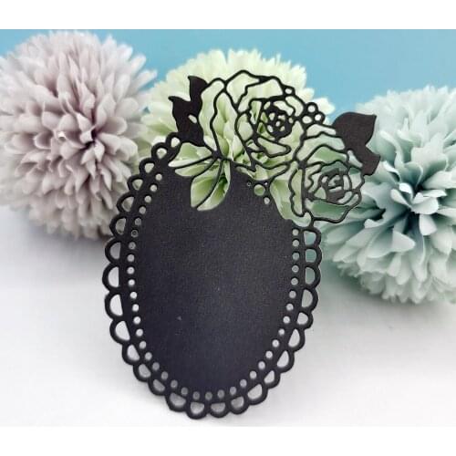 Rose Knife Mold Metal Cut Die Scrapbooking Album Paper Cards Making Decorative Crafts Embossing Etched Stencil Dies DIY