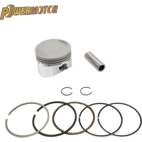 56.5mm Piston 15mm Pin Ring kit Set Fit For LIFAN 150cc Dirt Bike Horizontal Engine Parts ATV Quad Bike Motorcycle