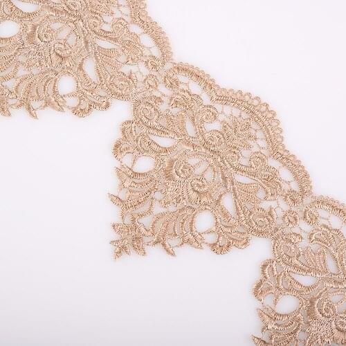 Cusack 1 meter 12.5 cm 3.5 cm Lace Trim for Garment Home Textiles Trimmings Tape Sewing DIY Lace Fabric Polyester High Quality