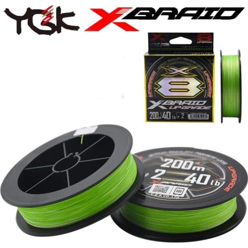 New Fishing Line Japan original YGK X8 XBraid Upgrade PE Line high stength Lure fishing lines Multifilament Emerald green Thread