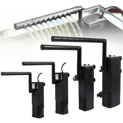 New Style Submersible Water Filter Pump Aquarium Fish Tank Pond Oxygen Increasing Pump Tool Aquarium Filter Accessories