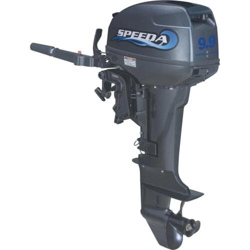 Wholesale and Retails High Quality Water Cooled 2-stroke 9.9HP 2 cylinder marine engine outboard motor price for boats