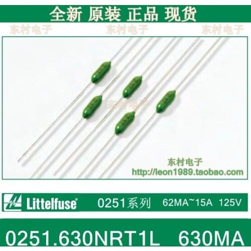 [SA]US special forces Littelfuse fuse resistance 0251.630NRT1L 630MA LF 125V--200pcs/lot