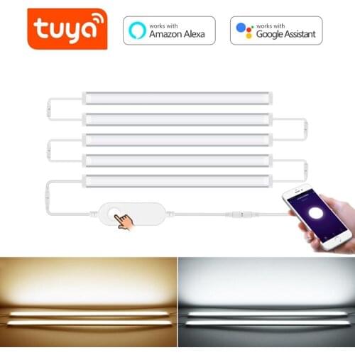 Smart WiFi LED Cabinet Light Connection Kitchen Lamp App Controlled Night Wardrobe Bed Room Lighting work with Alexa Google Home