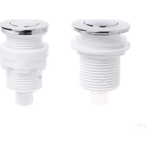 28mm/32mm Push Air Switch Button For Bathtub Spa Waste Garbage Disposal Switch OOTDTY