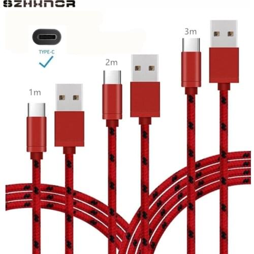 1M 2M 3M Type c USB Charger Charge for huawei p20 lite p10 honor 9 10 moto g5s plus z2 play nexus 6p LG V30 G6 Samsung s8 plus