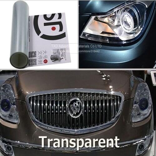 12 Colors 9m/Roll Transparent Car Light Headlight Taillight protect Film Sticker Lamp Stickers Brake Light Car Accessories