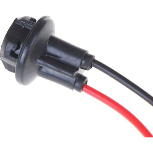 2pcs T10 W5W Soft Rubber Light Bulb Socket Lamp Holder Connector Car Styling