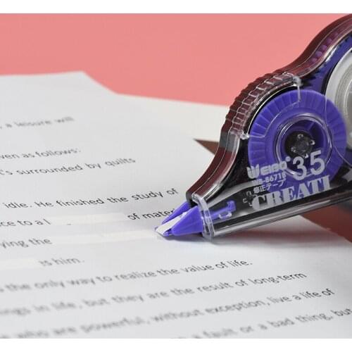 8671B White Out Correction Roller Pen Correction Tape School Stationery Office Supply Student Stationery Office Accessories