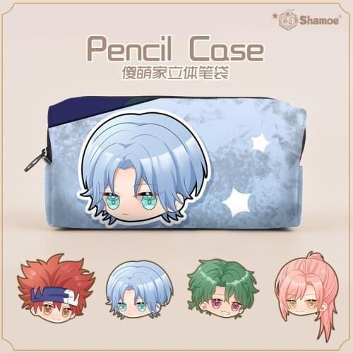Anime SK EIGHT REKI SNOW MIYA Cherry Blossom JOE Pen Bag Cartoon Stationery Pencil Box Pencil Case Student Supplies Storage Bag
