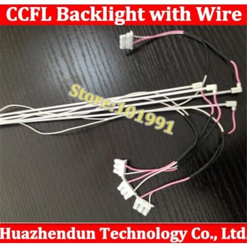 Free shipping New 100mm*2.0mm 5.7" lcd screen ccfl lamp/ccfl tube/ccfl backlight with wire harness/cable
