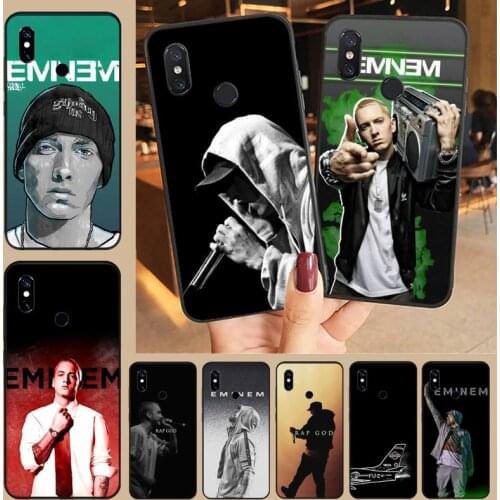 Eminem Signed Hip Hop Rapper Newly Arrived Cell Phone Case For Xiaomi Redmi 4x 5 plus 6A 7 7A 8 mi8 8lite 9 note 4 5 7 8 pro