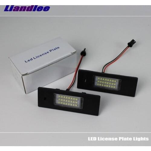 For BMW 6 Series E63 E63N E64 E64N 2003~2010 LED Car License Plate Lights Number Frame Light High Quality Lamp