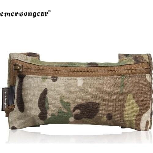 Emersongear Emerson 180x100mm Invader Flat Pocket Purposed Bag Loop & Hoop for Tactical Airsoft Hunting Shooting Military EM9331