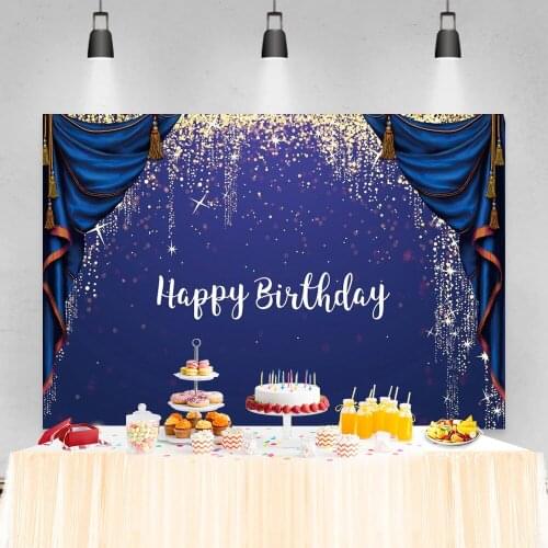 Stage Backgrounds For Photography Gold Strings Of Dots Pendant Curtain Polka Dots Party Portrait Photo Backdrop For Photo Studio