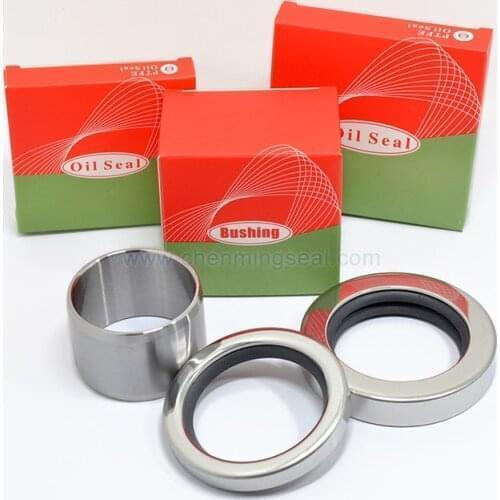 GHH Rand CF90G Repair Kit Screw Air Compressor Spare Parts 1pcs PTFE Oil Seal & 1pc Shaft Sleeve 2pcs a kit