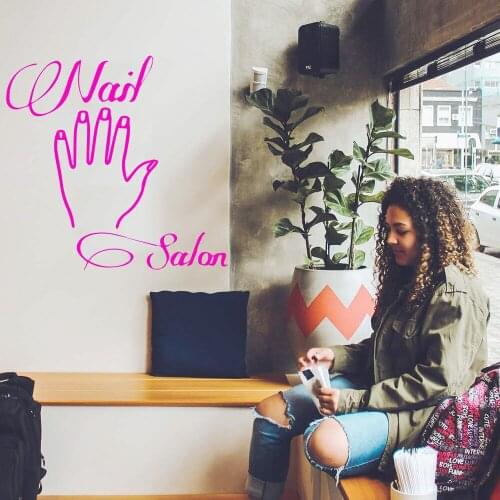 Colorful finger Wall Decal Art Vinyl Stickers Decor Living Room Bedroom Removable Vinyl Art Decal