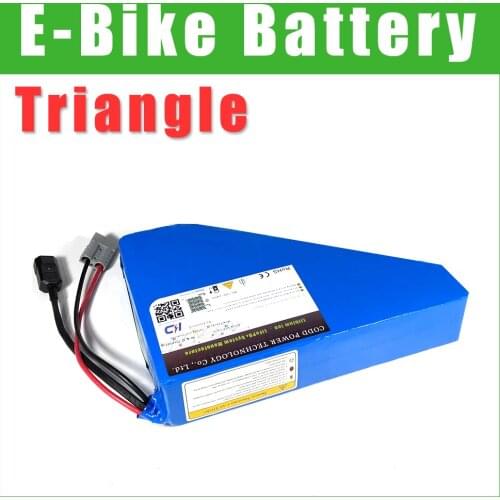 24V 36V E-Bike lithium battery Electric bicycle 500W 1000W 2000W E-bike Triangle Battery Pack