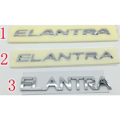 Genuine Rear Trunk Tailgate Logo Emblem for hyundai Elantra 2002-2016 Rear Trunk Lid Logo Emblem badge