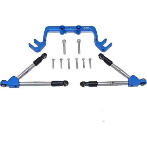 Aluminum alloy front positive and negative anti-roll rod + fixed code combination FOR TRAXXAS-1/10 4WD HOSS 4X4 HS049F