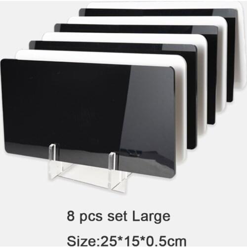 TPU PPF Car clear bra film Scratch & Self Healing Paint Protection Film Demo Tool Acrylic Rectangle Panel MO-A5363