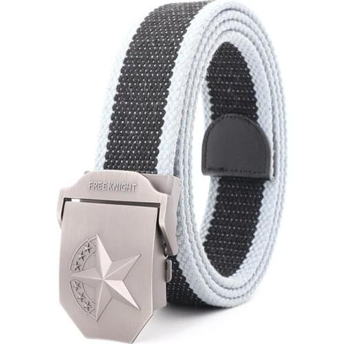 Mens Belts Jeans Accessories Mens Casual Belt Super cool Unisex canvas Belt New Army Style Tactical Belt Nylon Belt