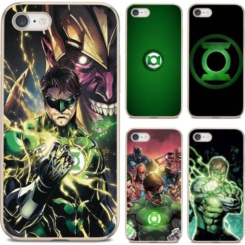 For Samsung Galaxy A9 A8 Star Lite A3 A5 A7 A6 Plus 2018 2015 2016 2017 Comic-Green-Lantern-Hal-Jordan-DC-Logo Silicone Bag Case
