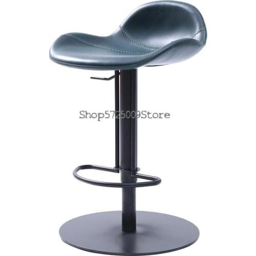 Modern Simple Lift Bar Chair Family Bar Chair Lift Bar Stool Italian Light Luxury Bar Chair High Stool Bar