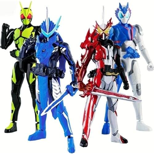 Bandai Kamen Rider Voice Super Actionable Doll Kamen Rider Zero One 01 Balkan Sword Blade Holy Blade Toy Model Boy Gift