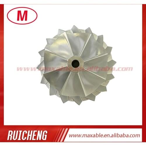 T04B 54.10/69.96 mm 8+8 blades high performance turbocharger billet/milling/aluminum 2618 compressor wheel