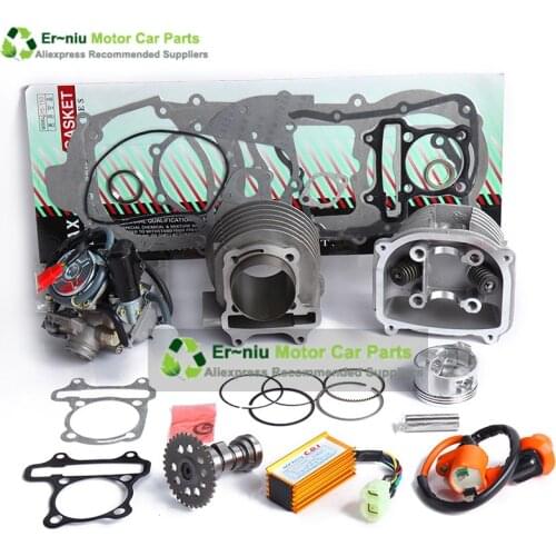 GY6 125cc 150cc upgrade to GY6 200cc add power at least 30% Racing Camshaft CDI Muffler Performance Exhaust ,Oil pump and Gear