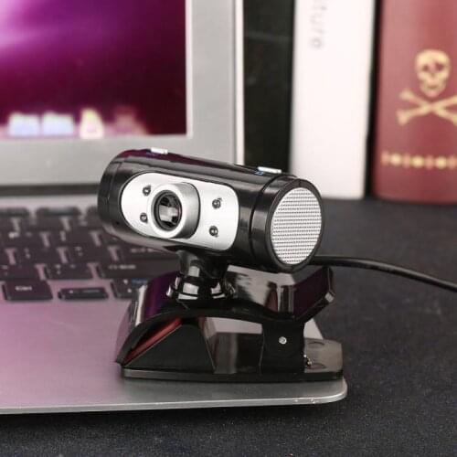 HD 1080P Webcam 8 Megapixels USB2.0 Webcam Camera with MIC Clip-on for Computer PC Laptop Camera Webcam