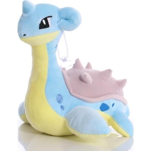 1pcs 20cm Pokemon Lapras Plush Toys Cute Lapras Pendant Soft Stuffed Cartoon Animals Toys Doll Gifts for Kids Childrens
