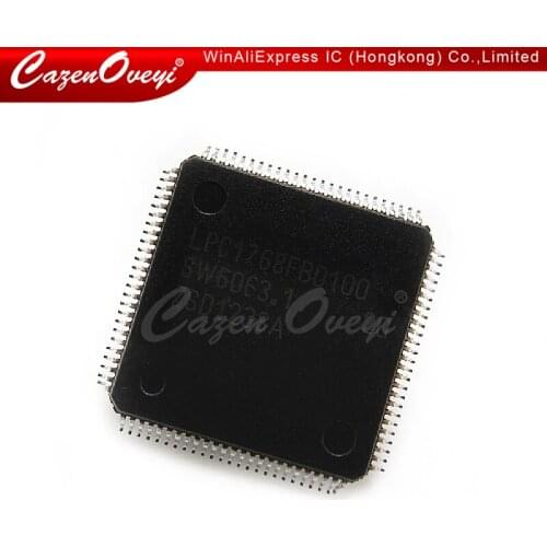 1pcs/lot LPC1768FBD100 LQFP100 LPC1768FBD QFP LPC1768 32-bit ARM Cortex-M3 microcontroller new and original IC LQFP100 In Stock