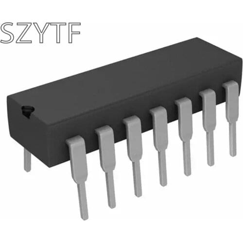 10PCS SN74HC08N DIP14 SN74HC08 DIP 74HC08N 74HC08 new and original IC