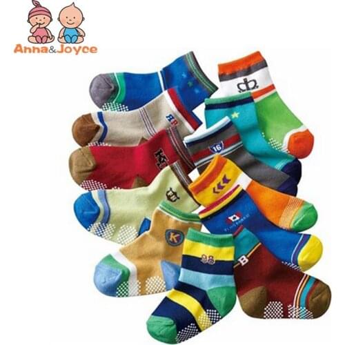 12pairs/lot high quality ! Kids Socks Baby Boy socks CasualInfantil Baby Slippers,Anti Slip Socks Floor atws0006