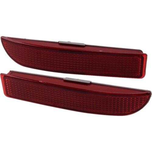 8192013022 1 Pair Rear Bumper Reflector Light Tail Brake Lamp 8191013022 Fit For Toyota RAV4 2006 2007 2008 2009 2010 2011 2012