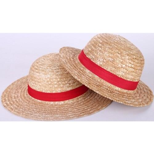 One Piece Luffy Anime Cosplay Canotier Plage Chapeau Man woman Halloween hat