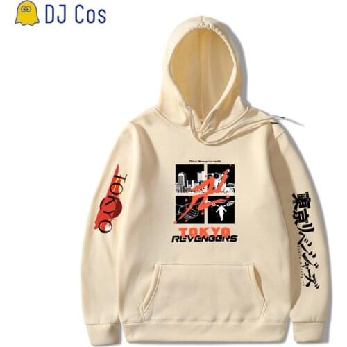 Anime Tokyo Revengers Cosplay Costume Hooded Sweater Manjiro Sano Ken Ryuguji Coat Sweatshirt Autumn Spring Men Women Top Outfit