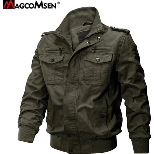Мужские весенние куртки MAGCOMSEN China At AliExpress
