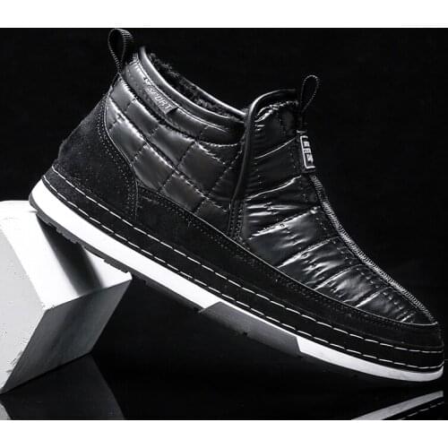 Fashion sports men informales homme boots uomo shoes-for-men black casual Male sport casuales zapatos mens winter man dress de