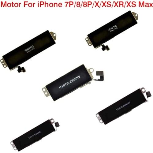 Vibrator Motor Module For iPhone XS Max XR X 8 8G 8Plus 7Plus Vibration Flex Cable Phone Replacement Part Original