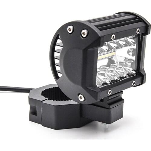 Motorcyle Headlight Mounting Bracket Holder for 0.75'' 1'' Tube Led Light Bar Mount Brackets Clamp Moto Auto Accessories Parts