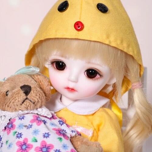 Full Set Top Quality 1/6 Doll SD/BJD Cream Marshmallow Cute Baby joints movable