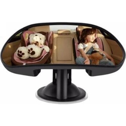 Mirror Adjustable Baby Safety Rear View Mirror for baby Car Seat Interior Accessories 360 Wide Angle Round Convex baby Mirror