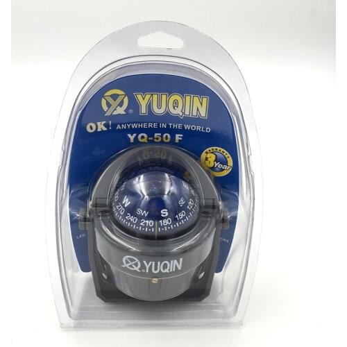 Embedded magnetic compass marine YQ-50 magnetic compass yacht magnetic compass lifeboat compass