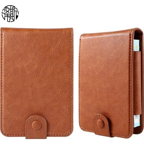 Zenos Smooth Pu Leather Cigarette Holder Case With Lighter Holder Multifuction ID Card Holder Wallet