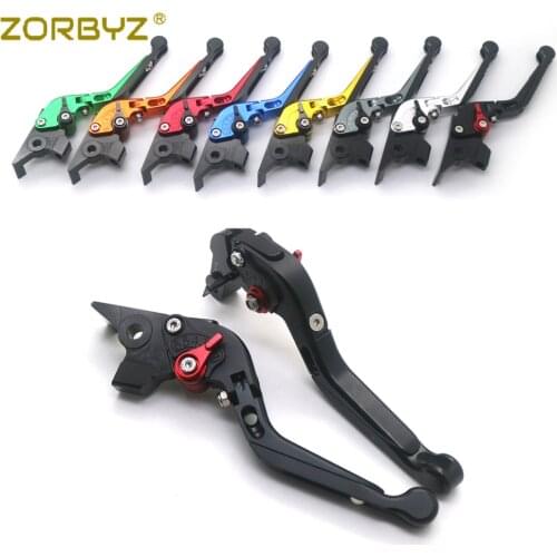 ZORBYZ Motorcycle CNC Folding Extend Adjustable Brake Clutch Levers For Yamaha MT-07 MT-09 2014-2017